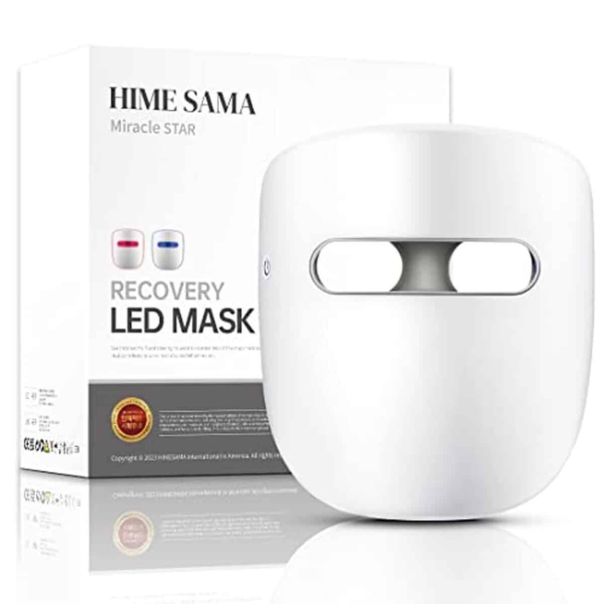 Test du masque visage HIME SAMA RB-019 : lumière LED pour un soin anti-âge maison
