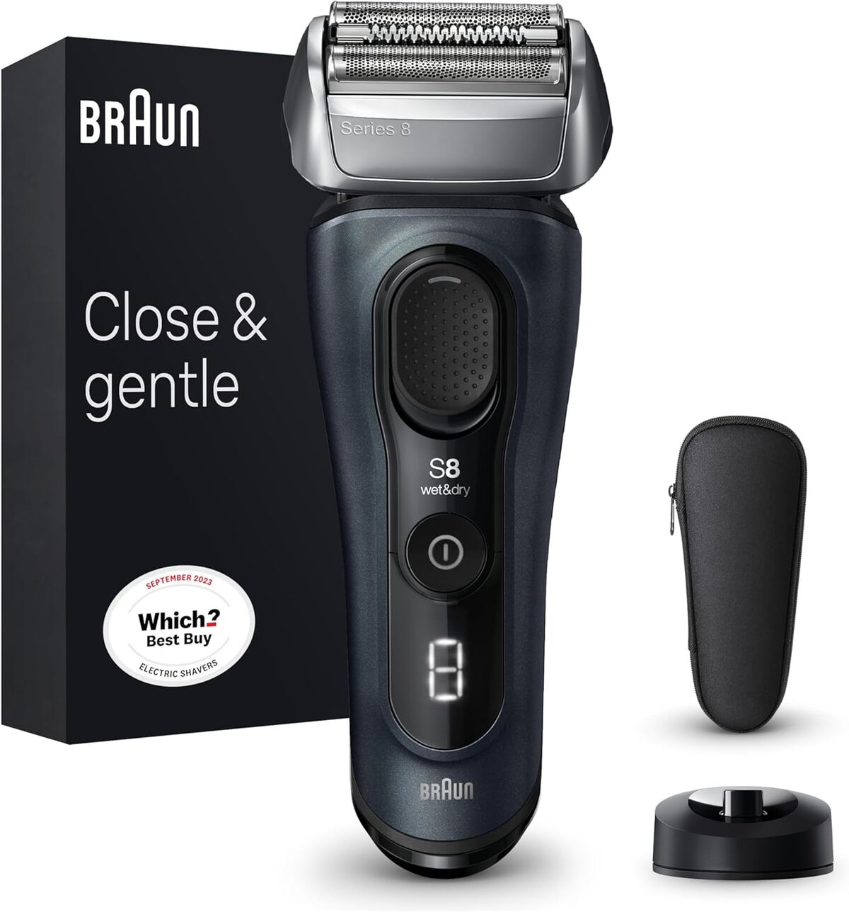 Test du rasoir Braun Series 8 8513s : performance et polyvalence