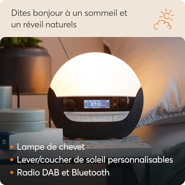 Découvrez notre test complet du réveil lumineux Lumie Bodyclock Luxe 750DAB : améliorez vos matinées avec une douce lumière naturelle et des fonctionnalités innovantes  !