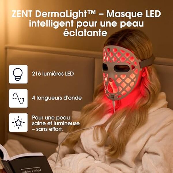 Découvrez notre test complet du masque LED zENT DermaLight : polyvalence, efficacité et conseils pour une peau radieuse au quotidien.