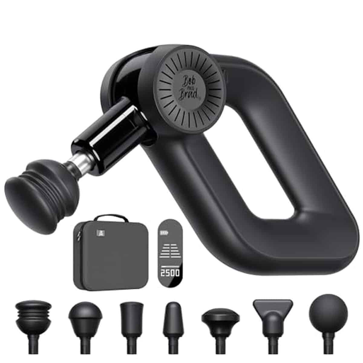 Essai du pistolet de massage puissant et précis Bob et Brad D6 Pro
