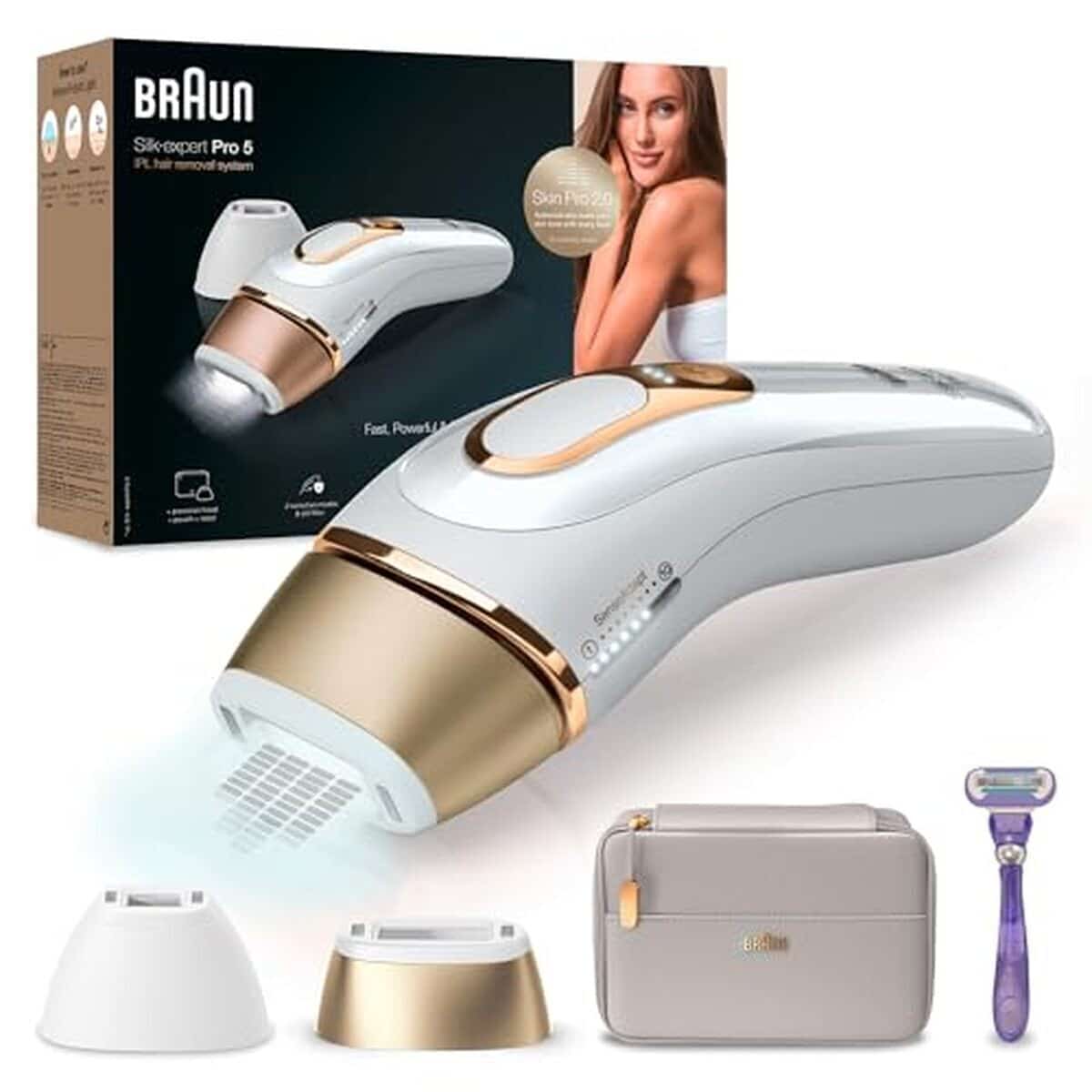 Test de la Braun Silk-Expert Pro 5 Ipl 5152 : épilation efficace
