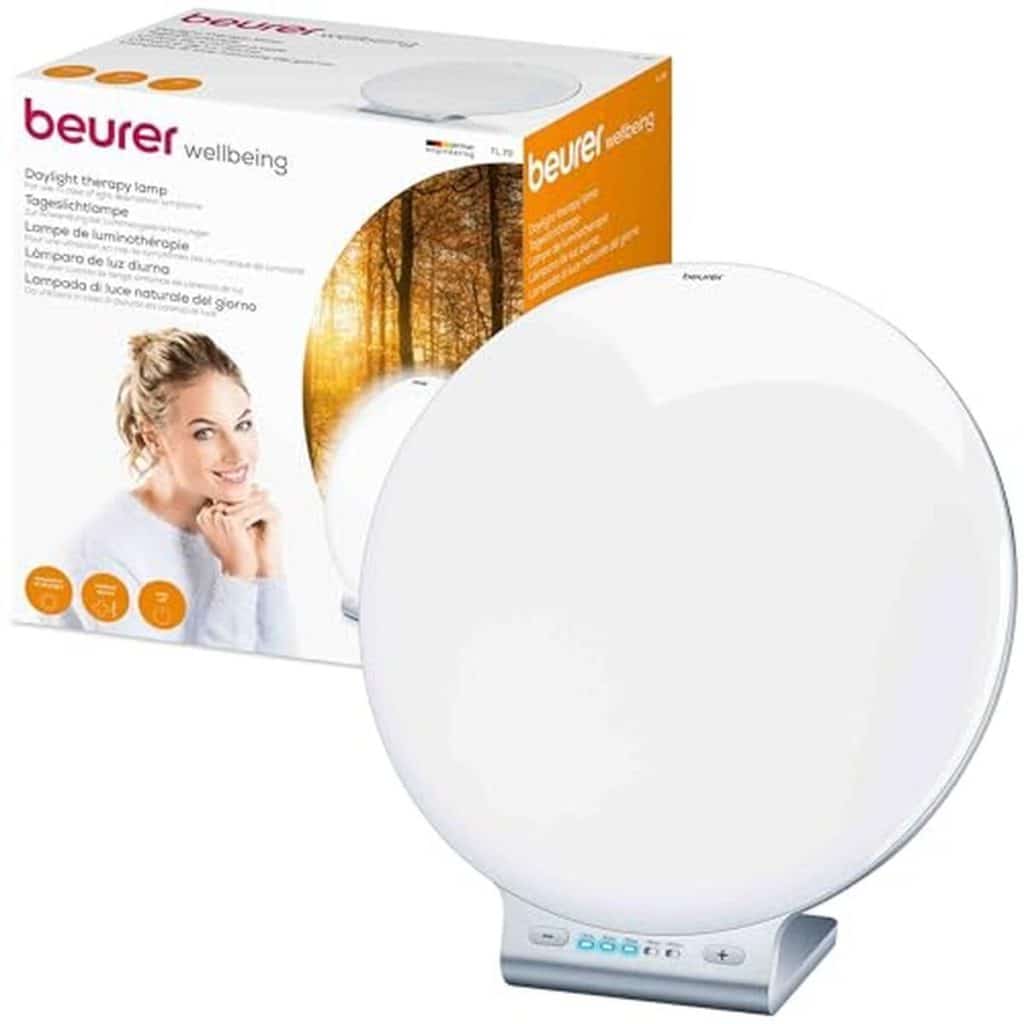 Test de la lampe Beurer TL 70, simulateur de lumière du jour