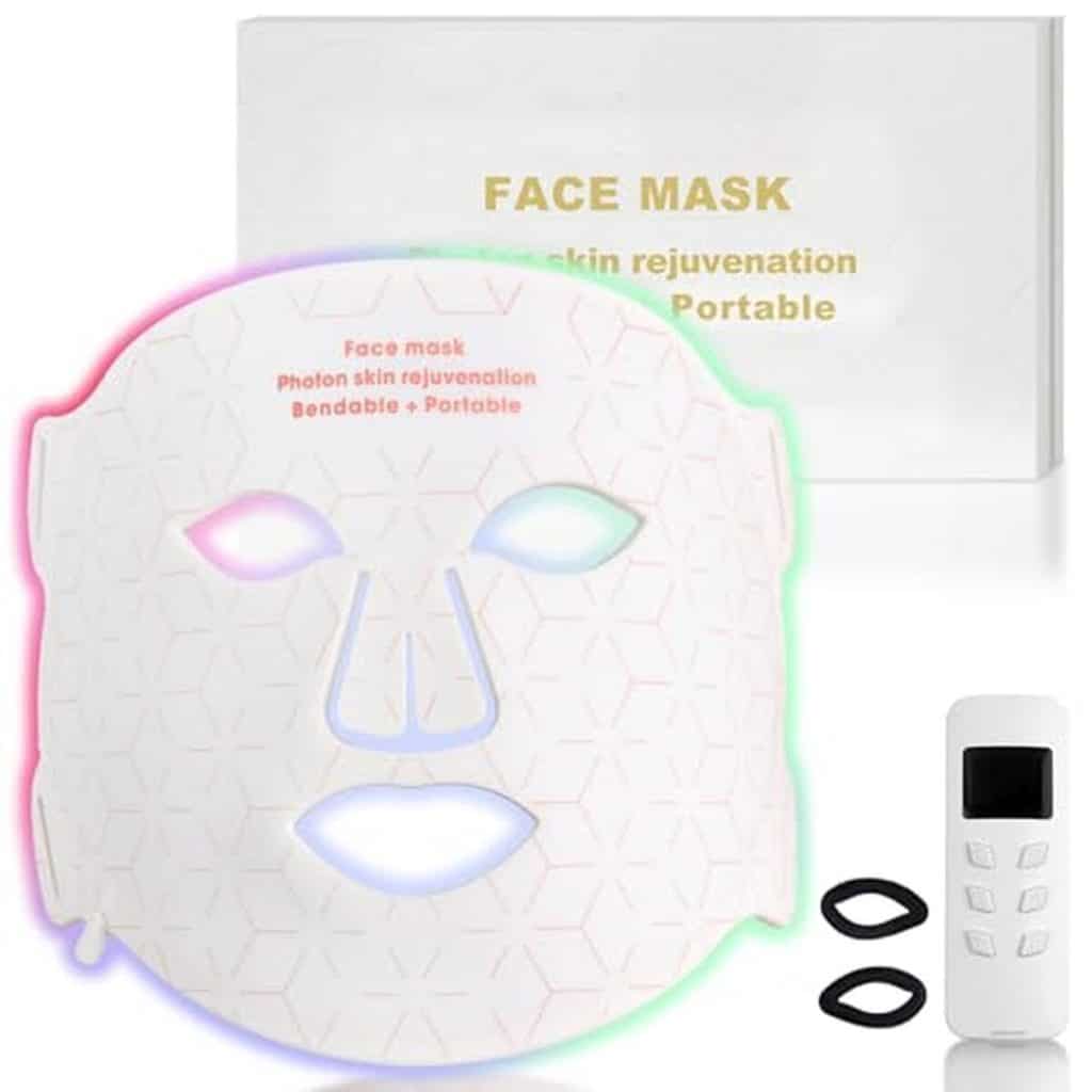 Test du masque LED visage : rajeunissement maison efficace