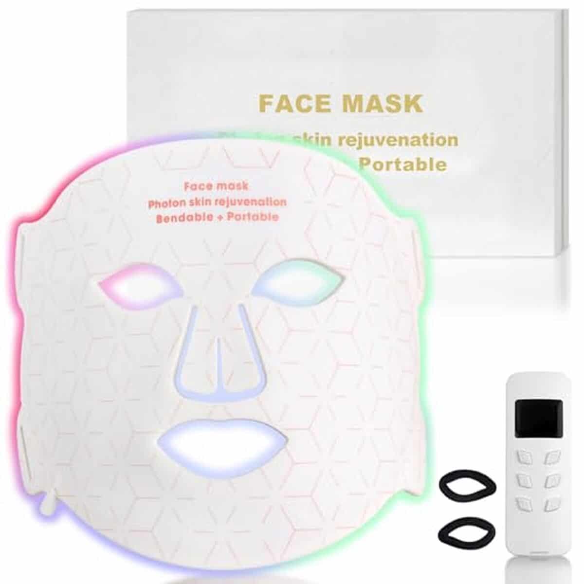 Test du masque LED visage : rajeunissement maison efficace