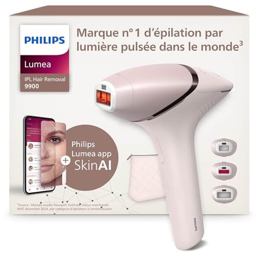 Test du philips lumea série 9900 : épilateur à lumière pulsée innovant