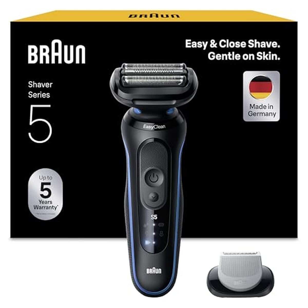 Test du rasoir Braun Series 5 : performance et douceur