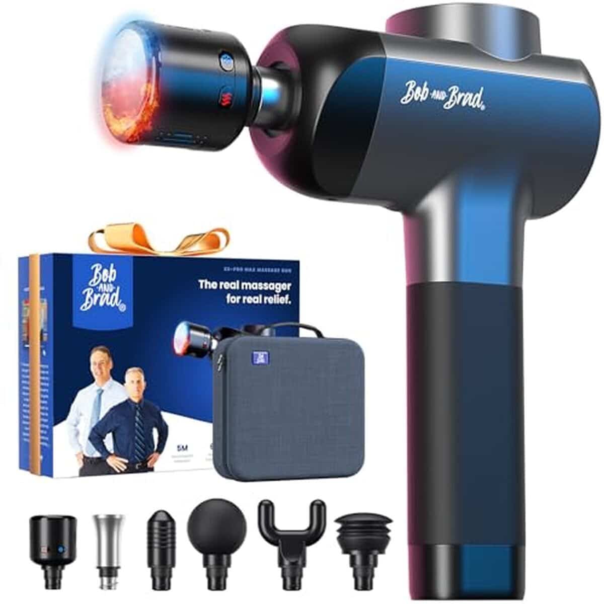 Test du X6 Pro Max : pistolet de massage Bob and Brad chauffant et relaxant