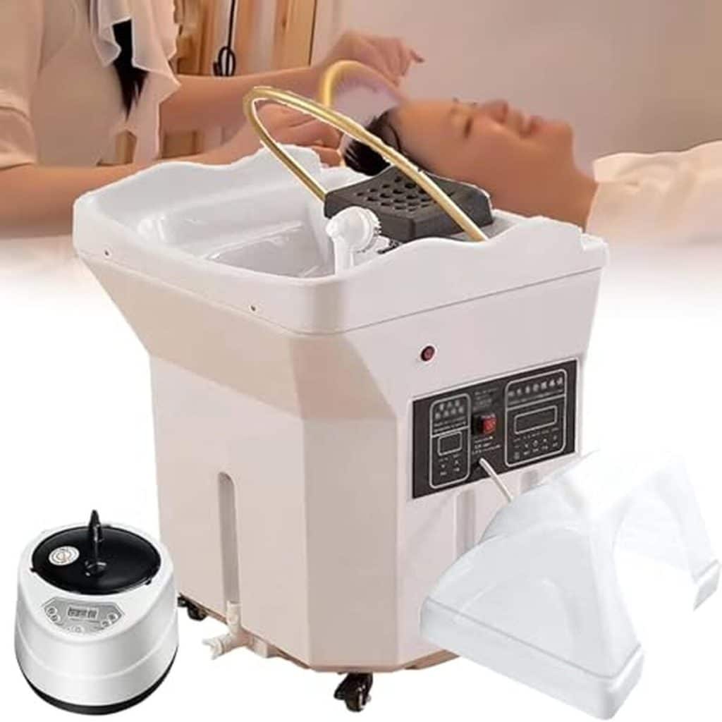 Test : spa japonais White-Set2 pour coiffeurs avec luminothérapie