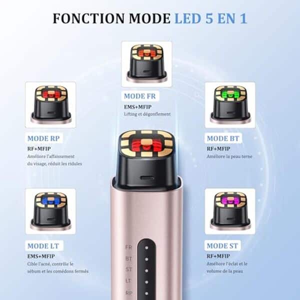 Découvrez notre avis détaillé sur l'appareil visage oranmagic rose : radiofréquence et technologie LED pour une peau rajeunie et éclatante. Transformez votre soin du visage dès aujourd'hui  !