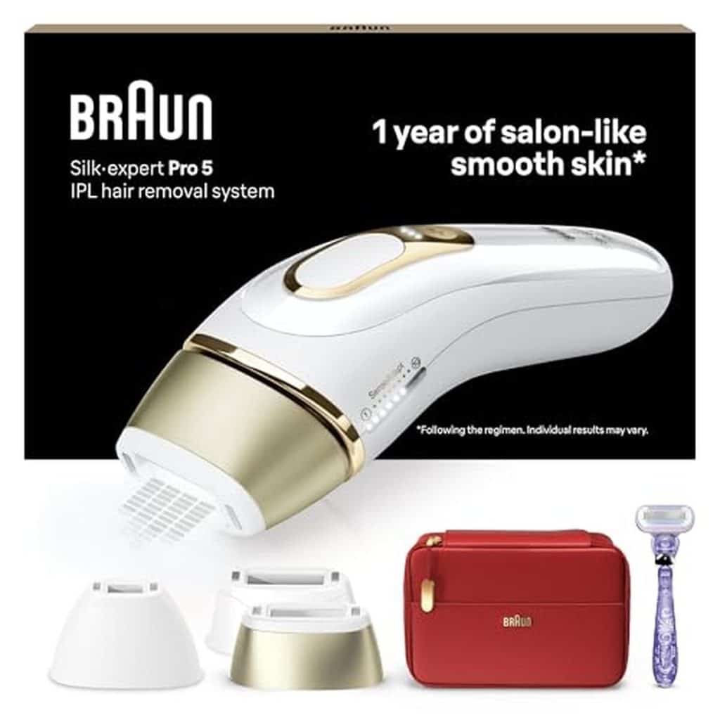 Test : braun Silk·expert Pro 5, épilateur à lumière pulsée PL5267