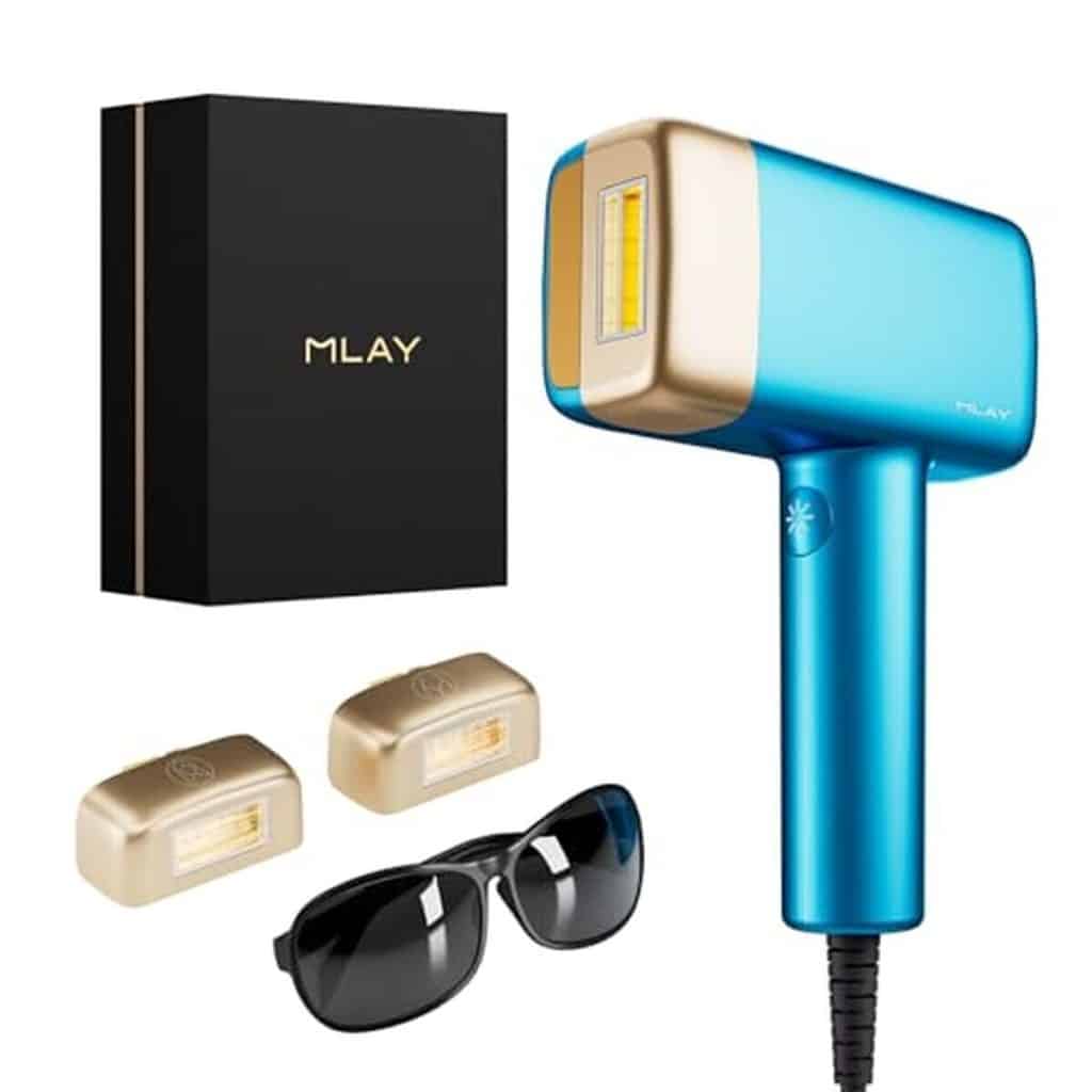 Test de l'épilateur MLAY T14 3en1 : lumière pulsée indolore