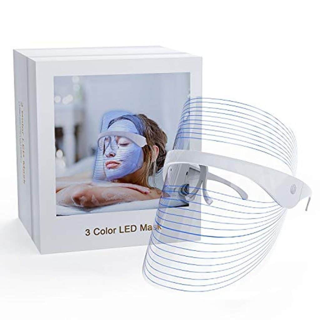 Test du masque facial LED NUFR : soin lumineux révolutionnaire en 3 couleurs