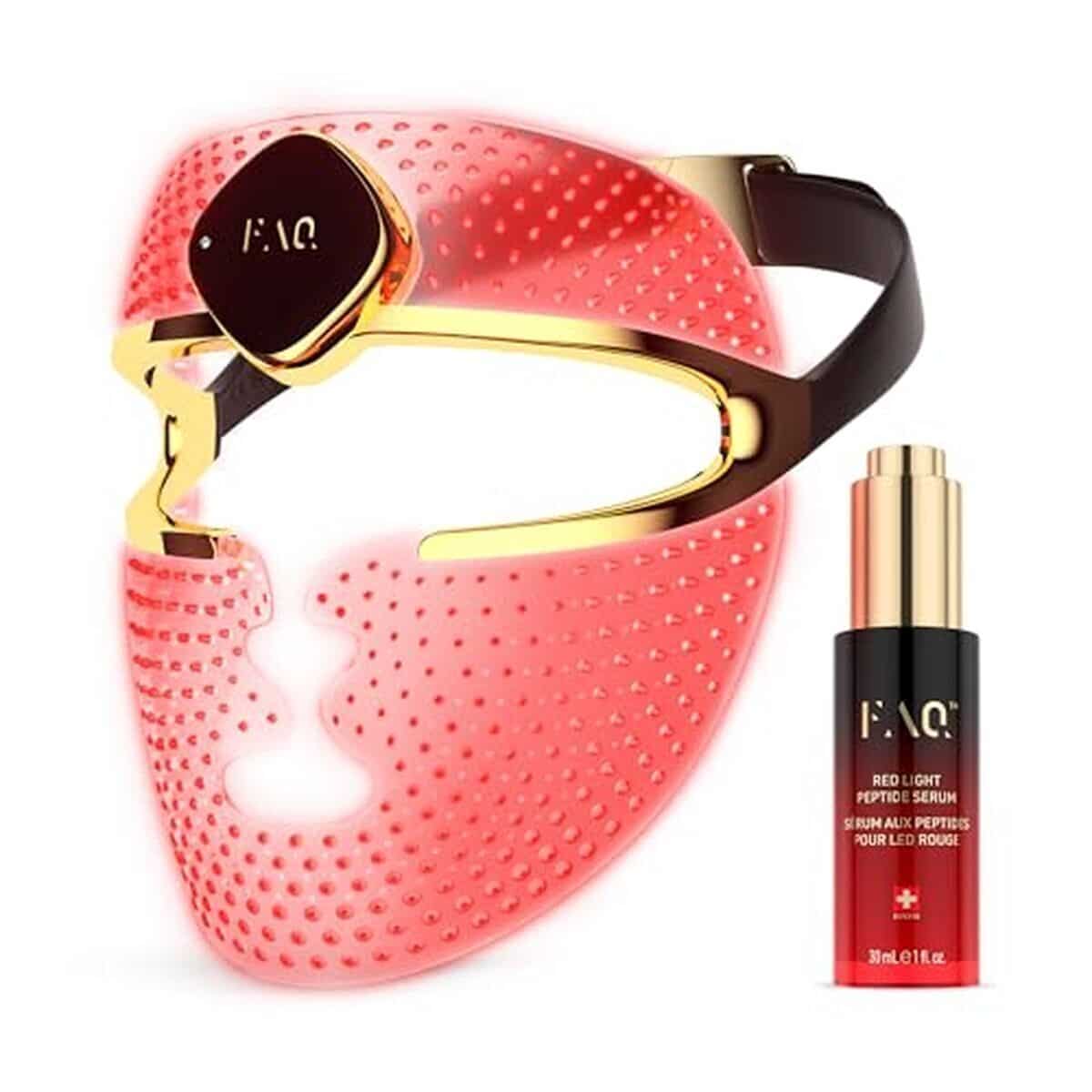 Test du masque LED FAQ 202 : éclat et boost collagène