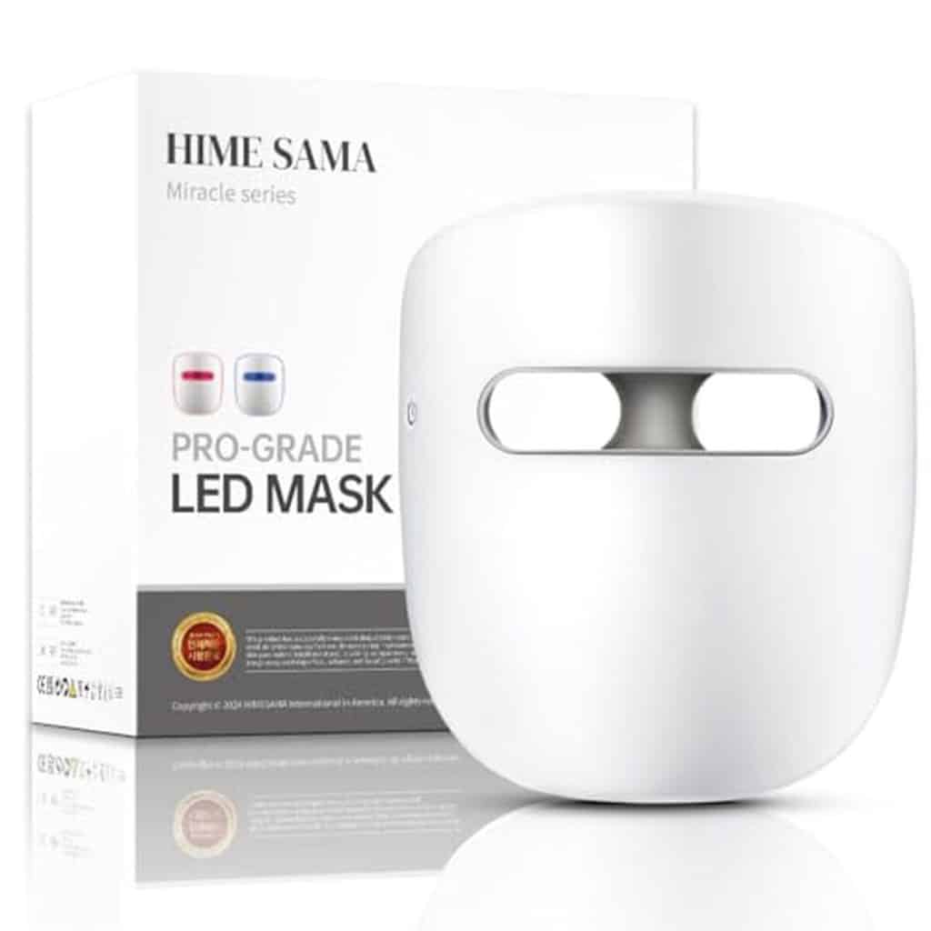 Test du masque led Hime Sama Miracle MAX RB-018 : rajeunissement et éclat du visage