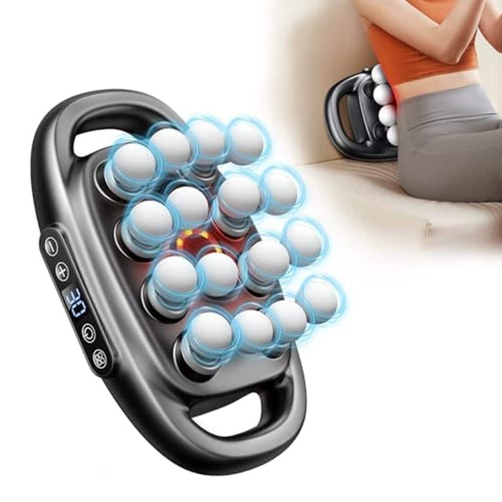 Test du pistolet de massage 16 têtes : efficacité totale