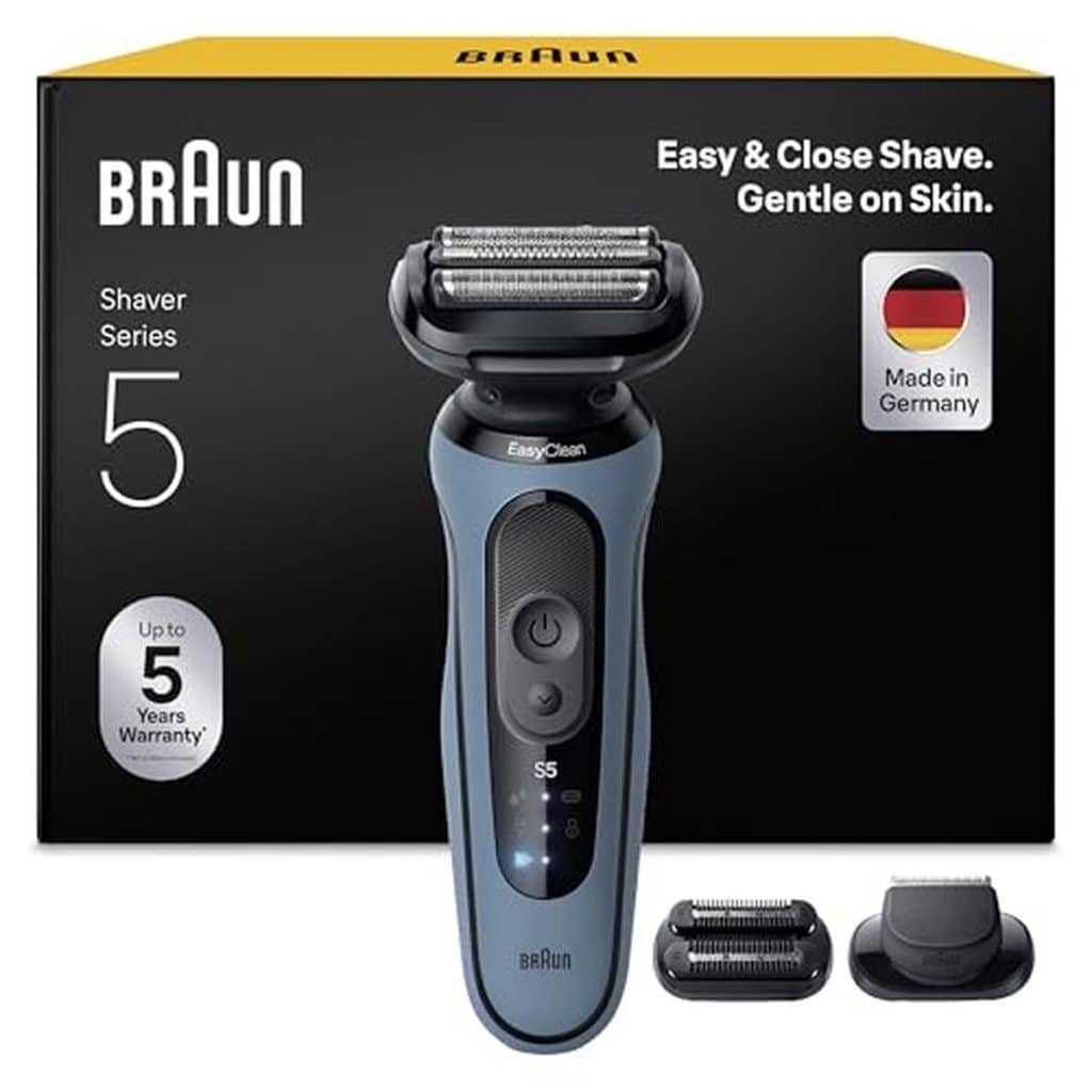 Test du rasoir Braun Series 5 52-A1820SI : lames flexibles et modes de rasage innovants