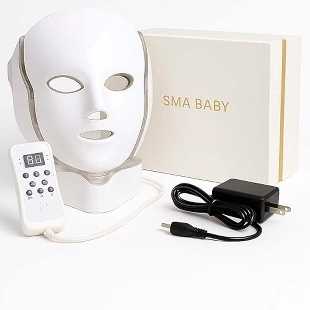 Test masque LED visage : luminothérapie anti-âge et acné 7 couleurs