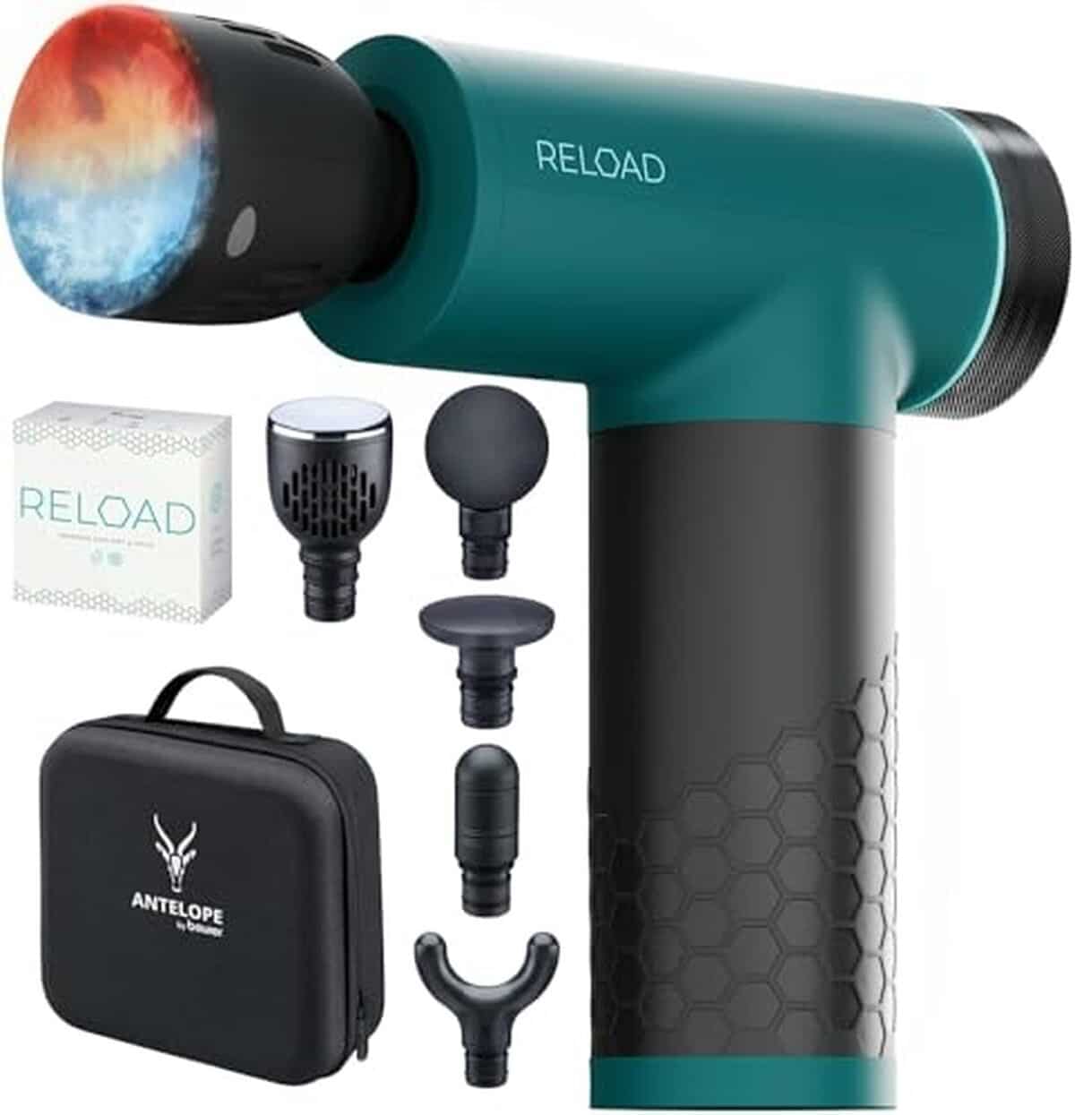 Test : pistolet de massage antelope par Beurer RELOAD avec chaleur et froid