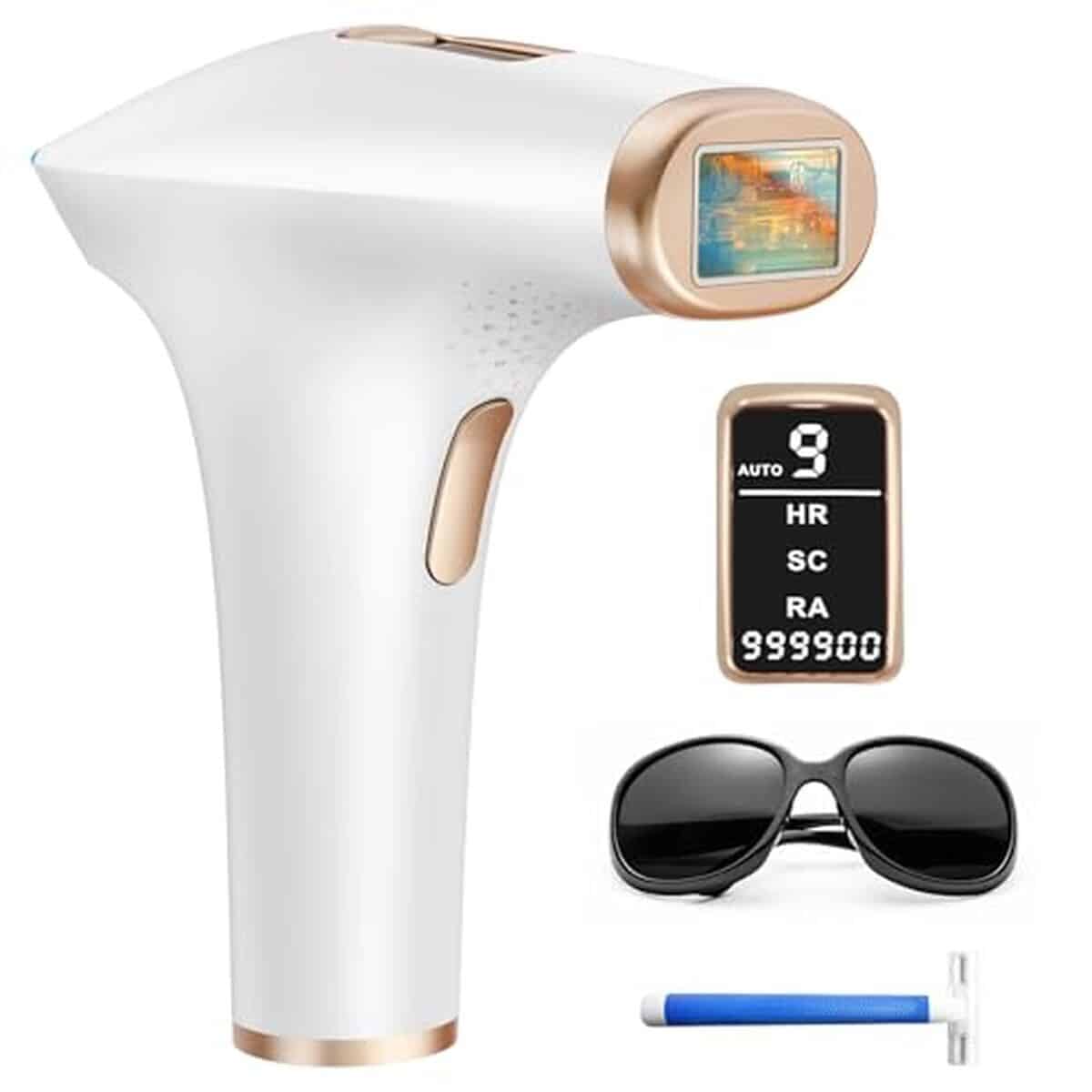 Test : tIIMAGIC épilateur lumière pulsée, 9 niveaux d'énergie IPL